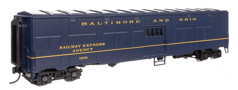 Walthers Proto 920-10847 HO Scale C&O-Style Express Boxcar Ex-Troop Sleeper Baltimore & Ohio B&O 1808
