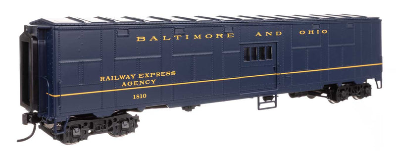 Walthers Proto 920-10848 HO Scale C&O-Style Express Boxcar Ex-Troop Sleeper Baltimore & Ohio B&O 1810