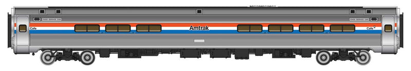Walthers Proto 920-12280 HO Scale 85' Amfleet I Club Dinette Amtrak Phase III - Lighted