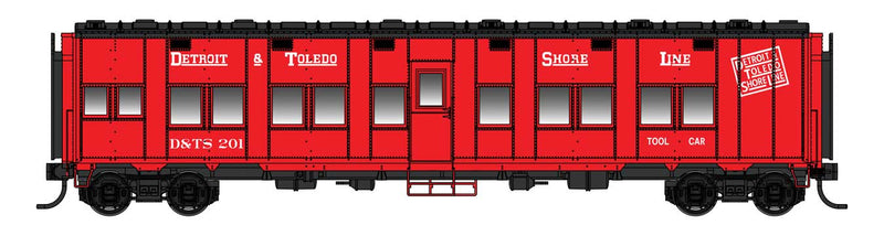 Walthers Proto 920-17806 HO Scale Pullman-Standard Troop Sleeper Car Detroit & Toledo Shore Line D&TS 201 - Lighted