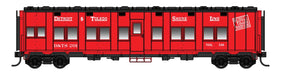 Walthers Proto 920-17806 HO Scale Pullman-Standard Troop Sleeper Car Detroit & Toledo Shore Line D&TS 201 - Lighted