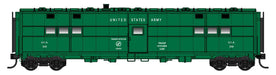 Walthers Proto 920-17902 HO Scale ACF-Built Troop Kitchen Car US Army Kitchen USA 200 - Lighted