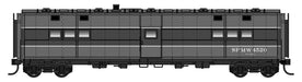 Walthers Proto 920-17904 HO Scale ACF-Built Troop Kitchen Car Southern Pacific SPMW 4520 - Lighted
