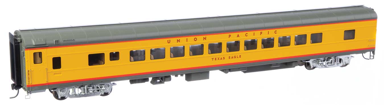 Walthers Proto 920-18511 HO Scale 85' ACF 44 Seat Coach Union Pacific UP "Texas Eagle" (Lights)