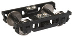 Walthers Proto 920-2124 HO Scale Heavyweight 4 Axle Passenger Truck Black (1 Pair)