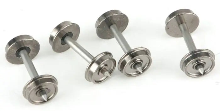 Walthers Proto 920-2300 HO Scale 33" Turned Metal Wheelsets with Metal Axles (12-Pack)