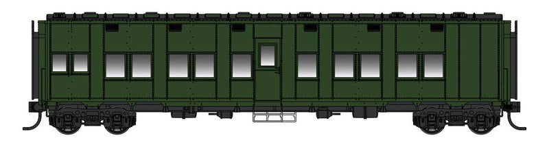 Walthers Proto 920-27800 HO Scale Pullman-Standard Troop Sleeper Painted Unlettered - Standard