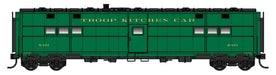 Walthers Proto 920-27901 HO Scale ACF-Built Troop Kitchen Car Troop Kitchen K495 - Standard