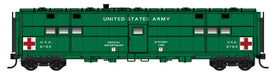 Walthers Proto 920-27903 HO Scale ACF-Built Troop Kitchen Car US Army Medical Kitchen USA 8762 - Standard