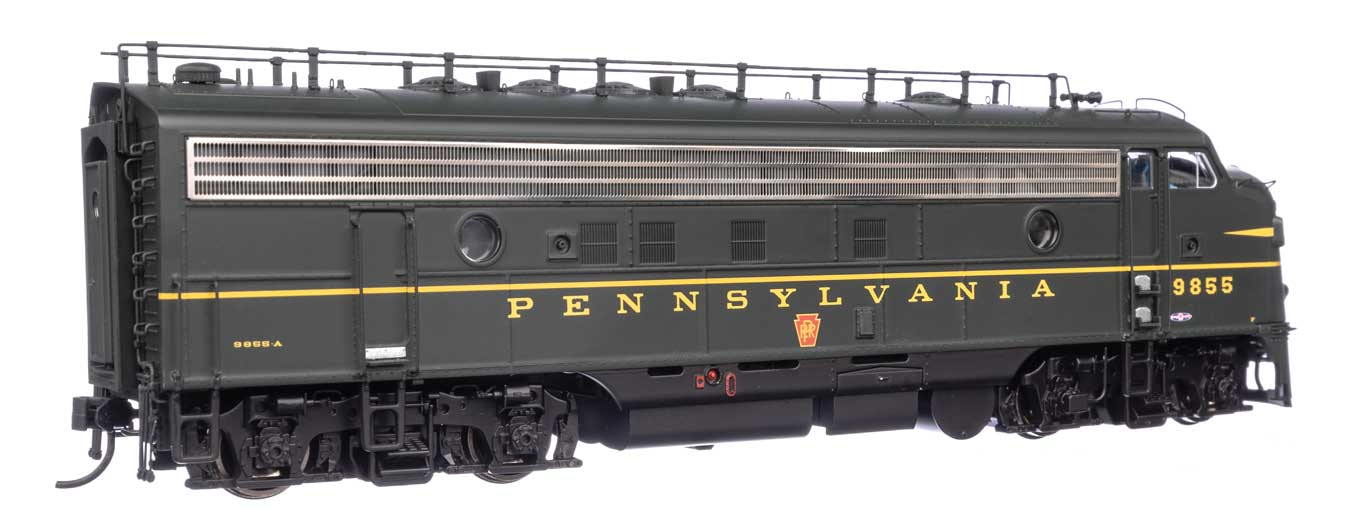 Walthers Proto 920-42543 HO Scale EMD FP7 Diesel Pennsylvania "Brunswick" PRR 9855A LokSound