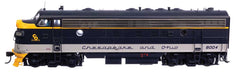 Walthers Proto 920-42547 HO Scale FP7/F7B Chesapeake & Ohio C&O 8009/8506 DCC/Sound