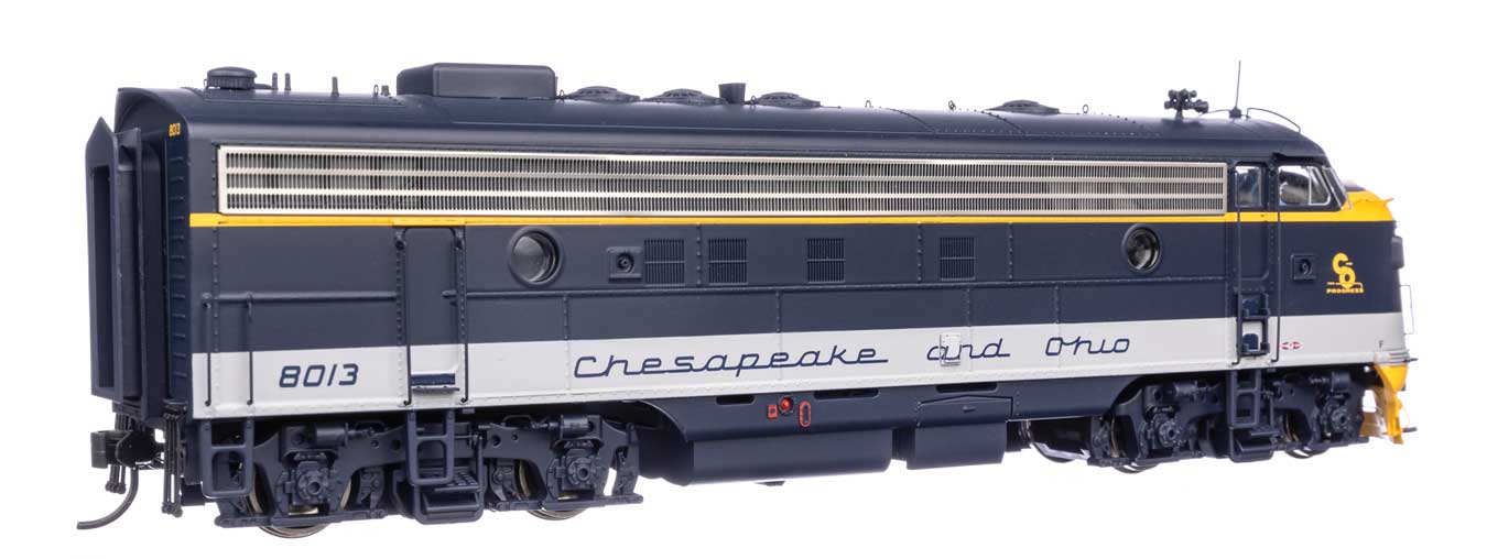 Walthers Proto 920-42549 HO Scale FP7 Chesapeake & Ohio C&O 8013 DCC/Sound