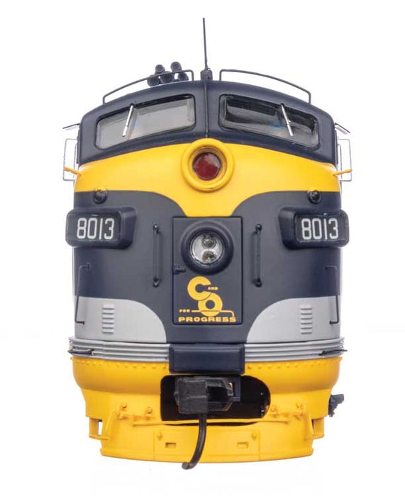 Walthers Proto 920-42549 HO Scale FP7 Chesapeake & Ohio C&O 8013 DCC/Sound