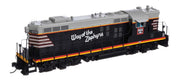 Walthers Proto 920-42713 HO Scale EMD GP9 Ph II Burlington CB&Q 274 DCC & LokSound