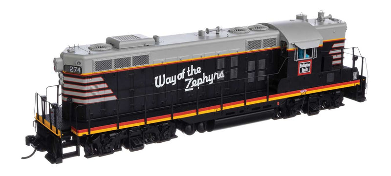 Walthers Proto 920-42713 HO Scale EMD GP9 Ph II Burlington CB&Q 274 DCC & LokSound