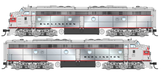 Walthers Proto 920-42914 HO Scale EMD E9A-A Diesel Burlington CB&Q 9989A/9989B (Plated) DCC LokSound