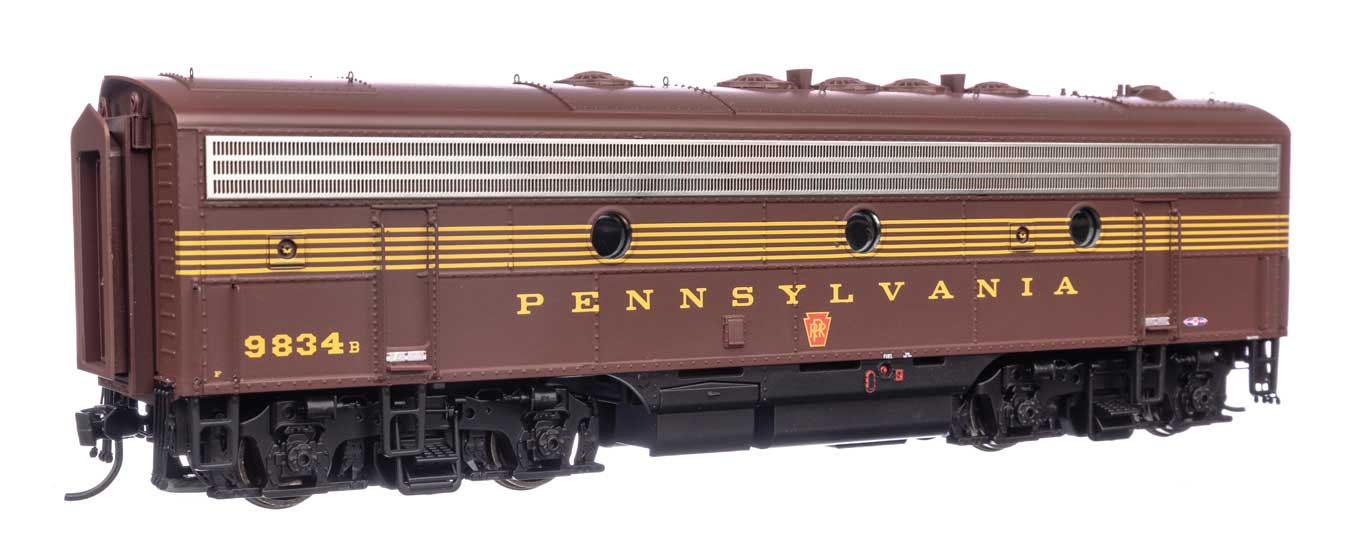Walthers Proto 920-49537 HO Scale EMD FP7 & F7B Diesel Pennsylvania "Tuscan" PRR 9834A/9834B