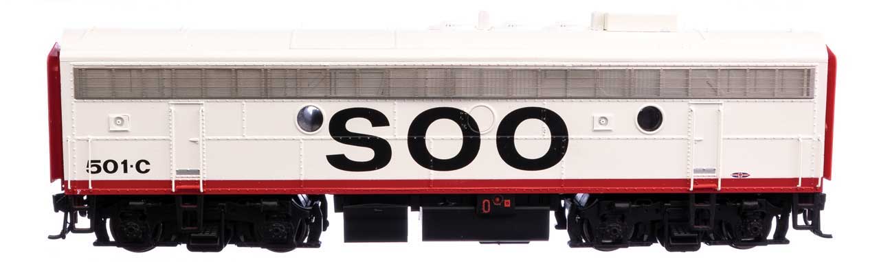Walthers Proto 920-49555 HO Scale FP7/F7B SOO Line 2501A/2501C DC