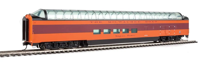 Walthers Proto 920-9095 HO Scale 85' PS Super Dome Milwaukee Road MILW 51 - NOS