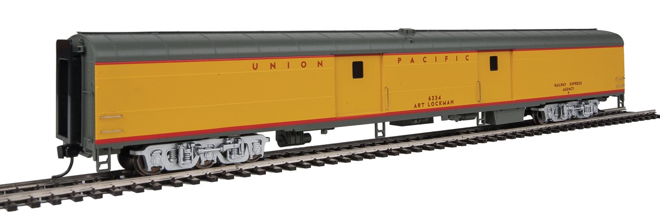 Walthers Proto 920-9204 HO Scale 85' ACF Baggage Union Pacific UP Art Lockman (Early) Heritage