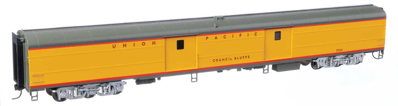 Walthers Proto 920-9208 HO Scale 85' ACF Baggage Union Pacific UP Council Bluffs 5769 Heritage