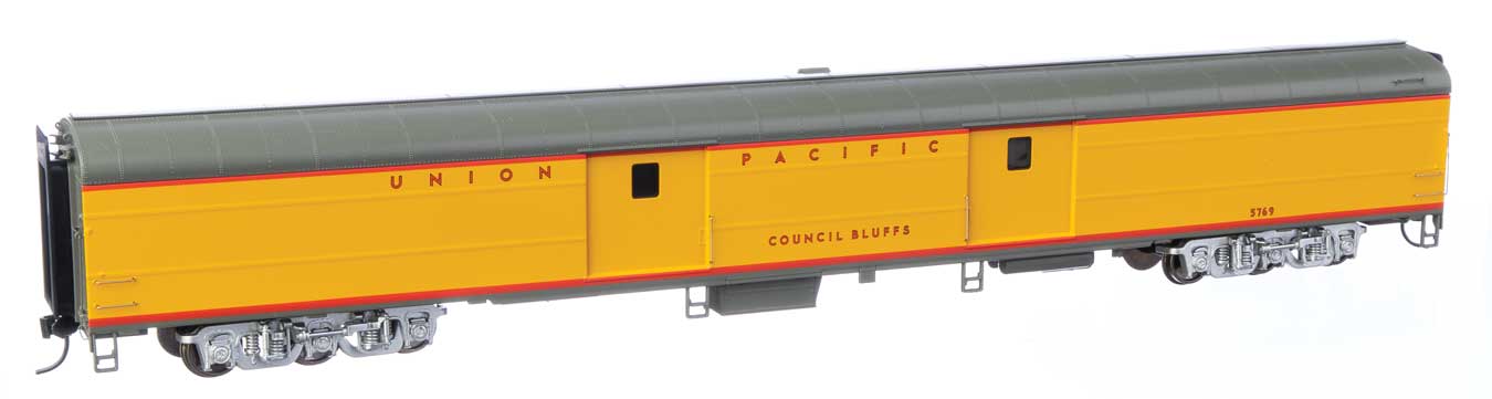 Walthers Proto 920-9208 HO Scale 85' ACF Baggage Union Pacific UP Council Bluffs 5769 Heritage