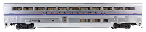 Walthers Proto HO 85' Superliner II Coach Amtrak (Phase IV) AMTK