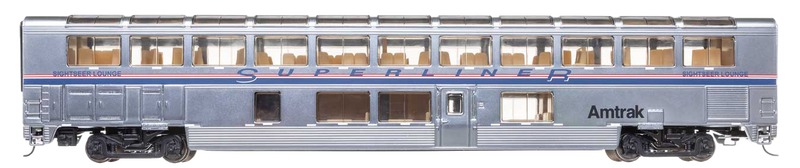 Walthers Proto HO 85' Superliner II Sightseer Lounge Amtrak (Phase IV) AMTK