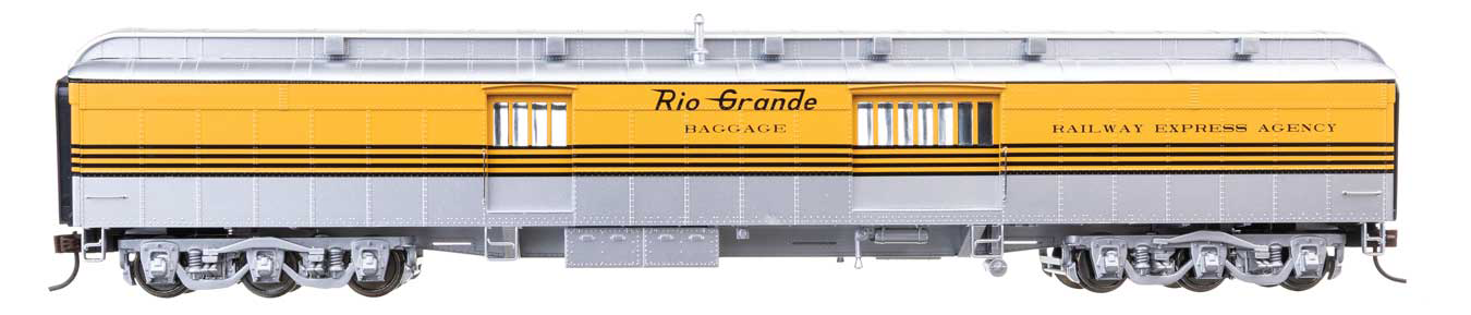 Walthers Proto HO Scale 70' Heavyweight Baggage Car Rio Grande D&RGW