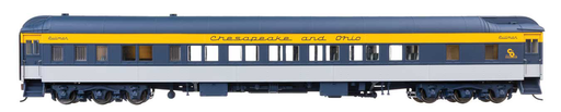 Walthers Proto HO Scale Pullman Heavyweight 12-1 Sleeper Chesapeake & Ohio C&O
