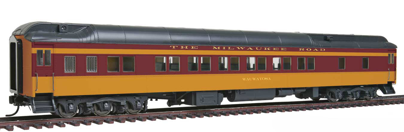 Walthers Proto HO Scale Pullman Heavyweight 12-1 Sleeper Milwaukee Road MILW