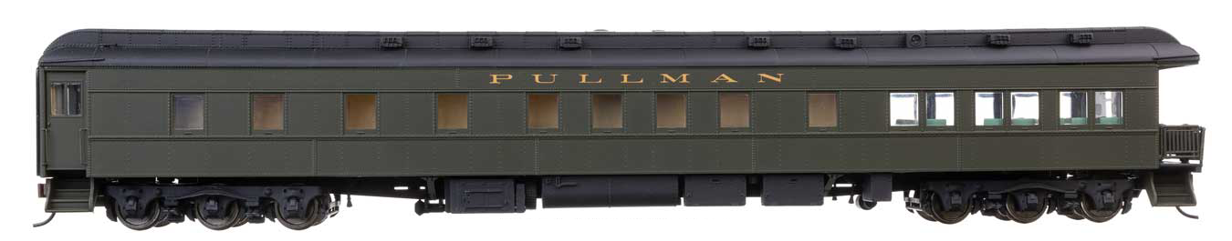 Walthers Proto HO Scale Pullman Heavyweight 3-2 Observation Pullman