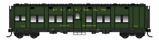 Walthers Proto HO Scale Pullman-Standard Troop Sleeper Pullman - Standard