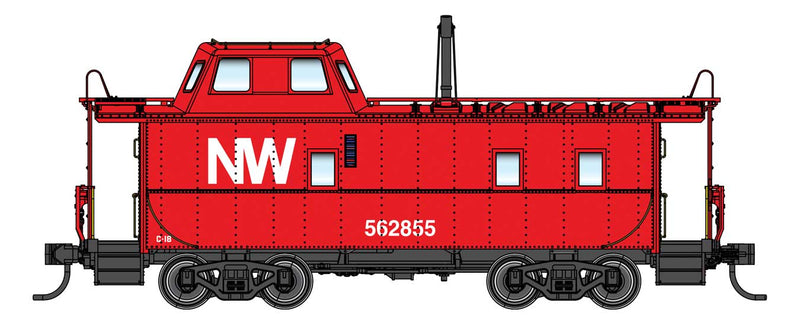Walthers Proto Streamlined Caboose Norfolk & Western NW