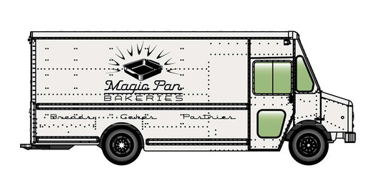 Walthers SceneMaster 949-12101 HO Scale (1:87) Morgan Olson Star Van Magic Pan Bakeries