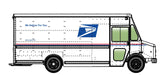 Walthers SceneMaster 949-12102 HO Scale (1:87) Morgan Olson Star Van USPS