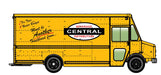 Walthers SceneMaster 949-12104 HO Scale (1:87) Morgan Olson Star Van Central Beverage