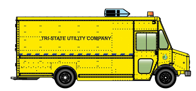 Walthers SceneMaster 949-12106 HO Scale (1:87) Morgan Olson Star Van Tri-State Power