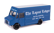 Walthers SceneMaster 949-12113 HO Scale Morgan Olson Star Van - The Layout Ledger Newspaper