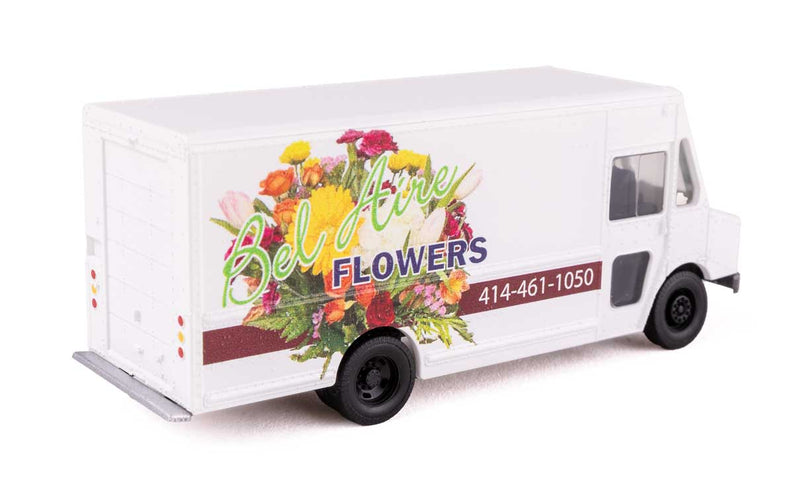 Walthers SceneMaster 949-12115 HO Scale Morgan Olson Star Van - Bel Aire Flowers