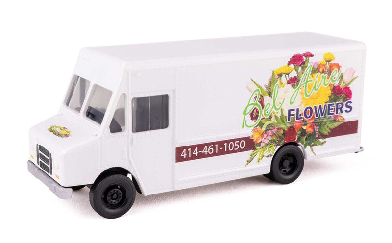 Walthers SceneMaster 949-12115 HO Scale Morgan Olson Star Van - Bel Aire Flowers