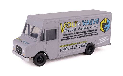 Walthers SceneMaster 949-12118 HO Scale Morgan Olson Star Van - Volt & Valve Plumping, HVAC & Electrical
