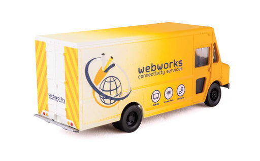 Walthers SceneMaster 949-12119 HO Scale Morgan Olson Star Van - Webworks Cable Internet Service