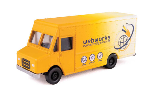Walthers SceneMaster 949-12119 HO Scale Morgan Olson Star Van - Webworks Cable Internet Service