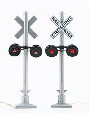 Walthers SceneMaster 949-4333 HO Scale Grade Crossing Flashers 1 Pair