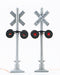 Walthers SceneMaster 949-4333 HO Scale Grade Crossing Flashers 1 Pair
