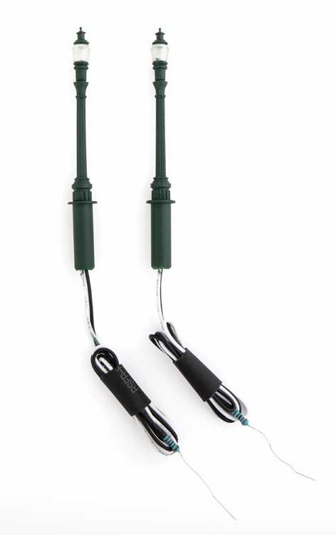 Walthers SceneMaster 949-4800 HO Scale LED Cast Iron Column (2 Pack)