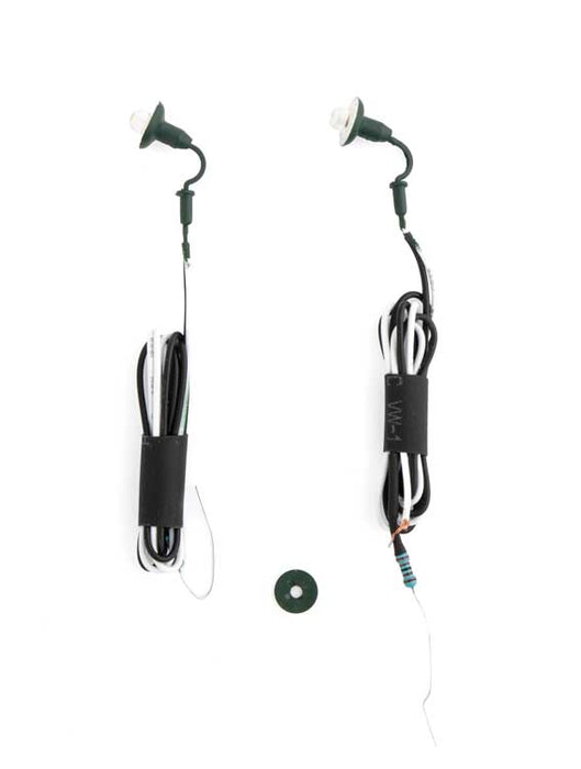 Walthers SceneMaster 949-4802 HO Scale LED Wall Mount Light (2 Pack)