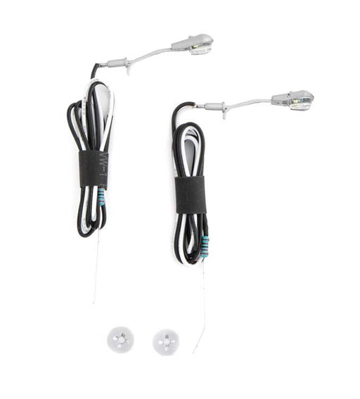 Walthers SceneMaster 949-4804 HO Scale LED Modern Short Arm Style Streetlight (2 Pack)