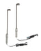 Walthers SceneMaster 949-4806 HO Scale LED Single Square Modern Parking Lot Style Streetlight (2 Pack)